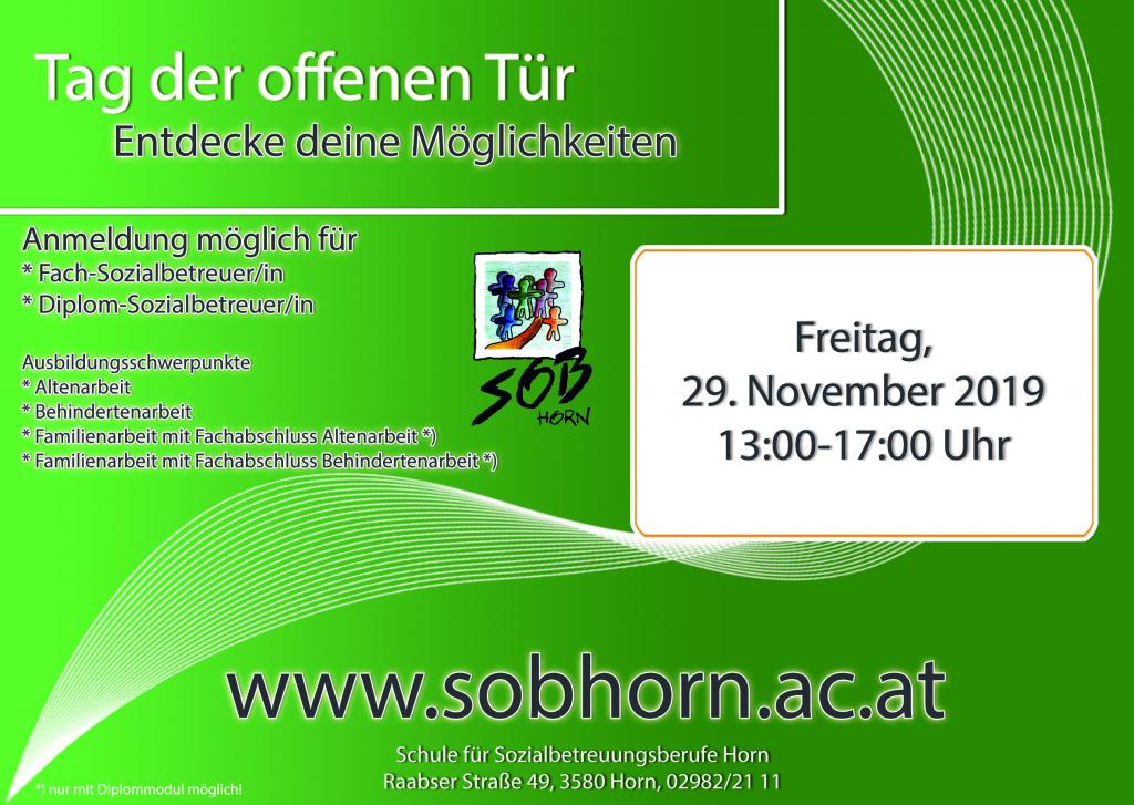 SOB: Tag der offenen Tür 